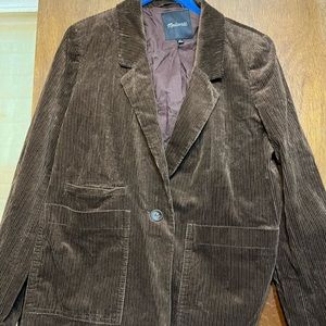 Madewell corduroy blazer